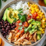 Slow Cooker Chicken Burrito Bowl