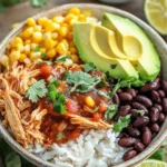 Slow Cooker Chicken Burrito Bowl