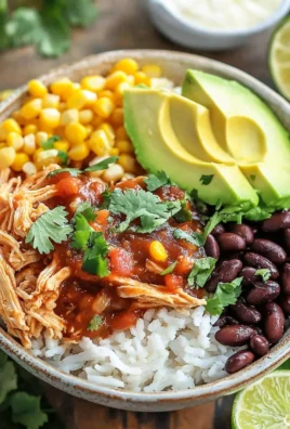 Slow Cooker Chicken Burrito Bowl