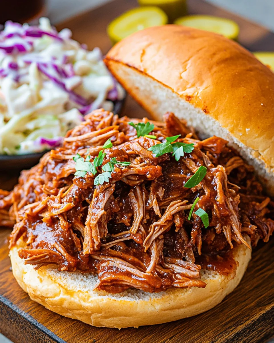 Slow Cooker Texas Pulled Pork