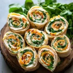 Smoked Turkey Pinwheels with fresh Herb Cream Cheese