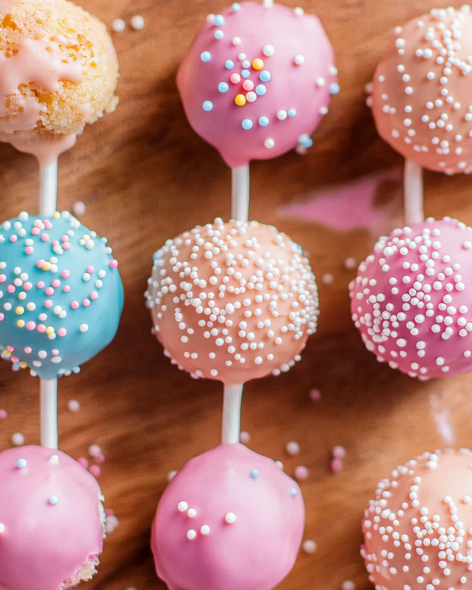Starbucks Copycat Birthday Cake Pops