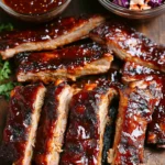 Sticky Oven Barbecue Ribs