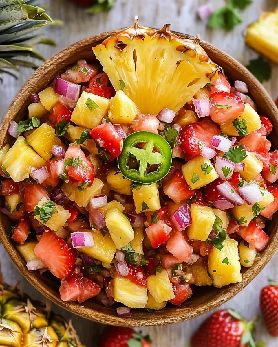 Strawberry Pineapple Salsa Recipe: A Fresh And Flavorful Treat