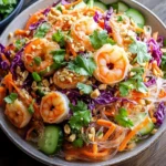 Thai Glass Noodle Salad with Peanut Dressing