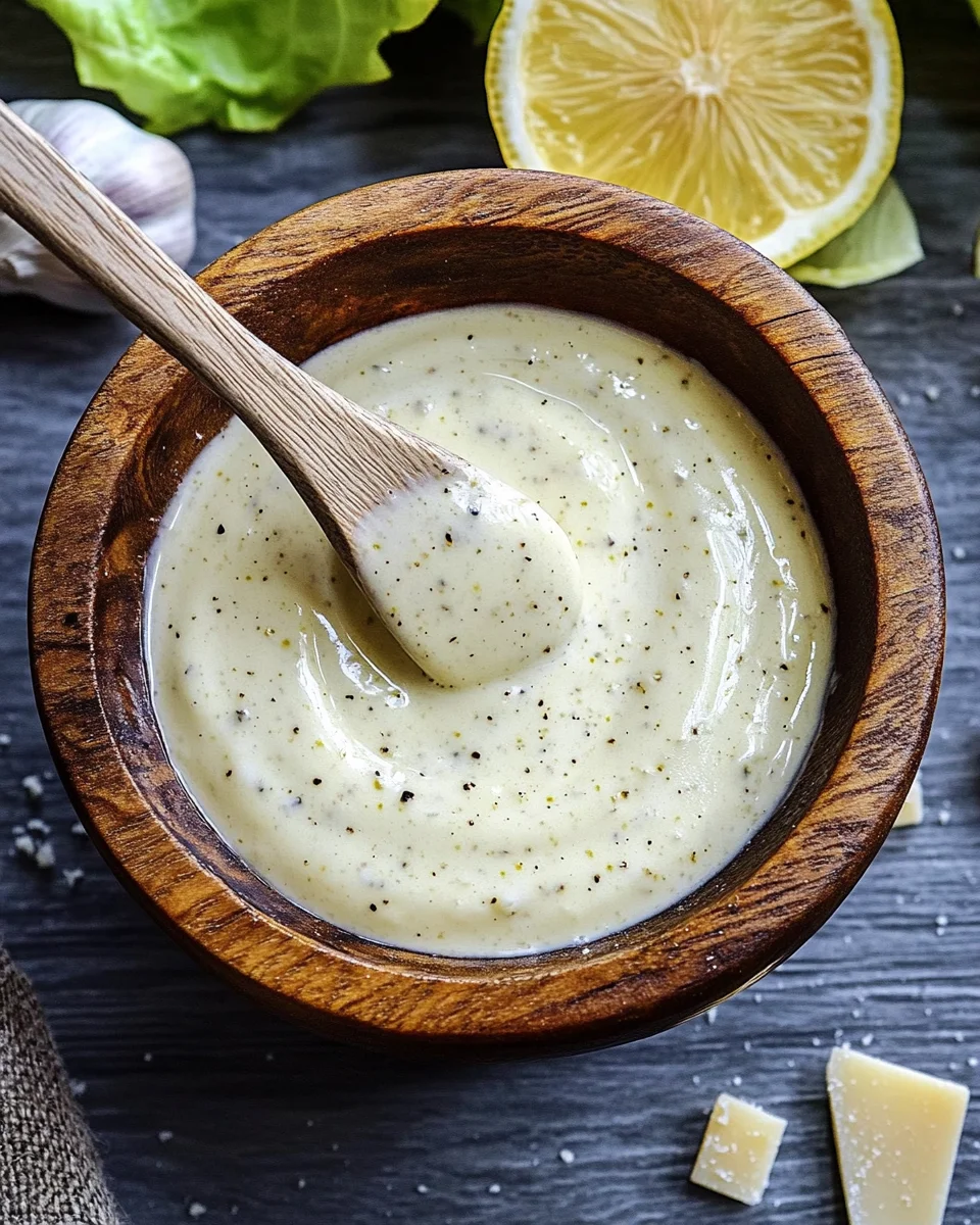 The Best Caesar Salad Dressing