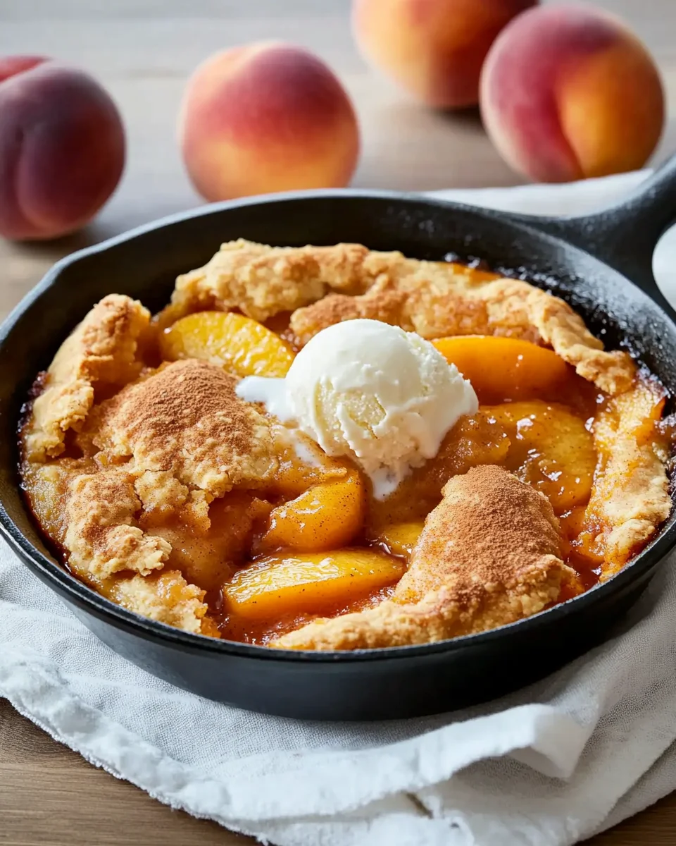 The Best Southern Peach Cobbler Recipe