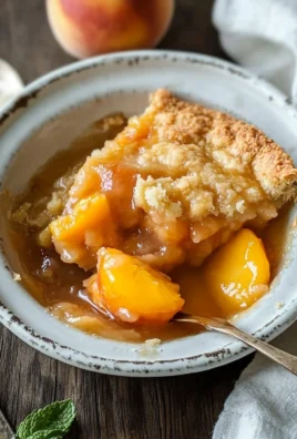 The Easiest Southern Peach Cobbler