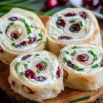 Turkey Cranberry Pinwheels