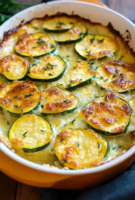 Zucchini and Yellow Squash Au Gratin