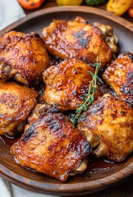 30-min Oven Baked Boneless Skinless Chicken Thighs
