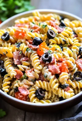 Bacon Ranch Pasta Salad