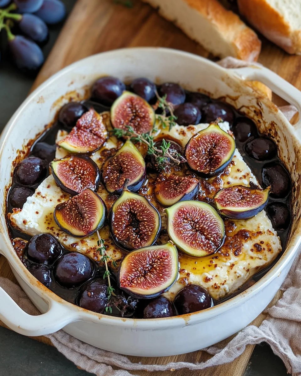 Baked Feta and Figs