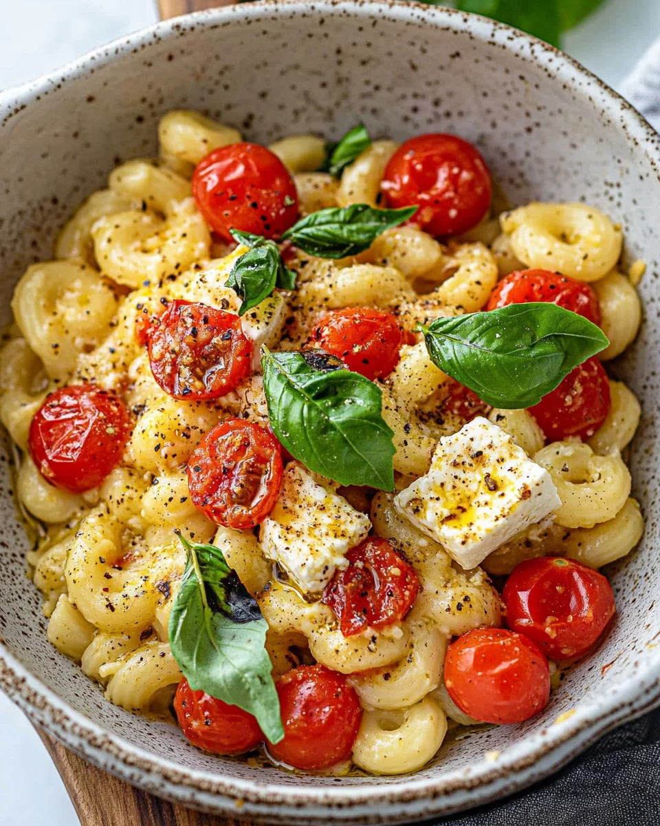 Baked Feta Pasta