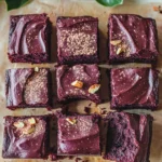Beetroot Brownies with a Chocolate Avocado Frosting