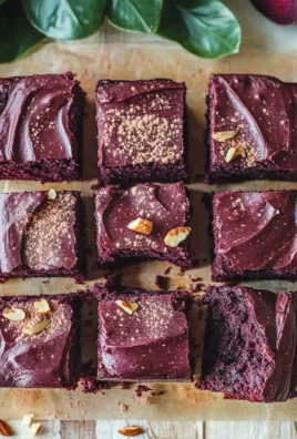 Beetroot Brownies with a Chocolate Avocado Frosting
