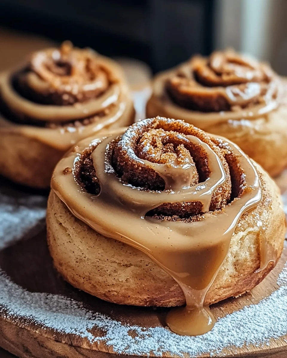 Biscoff Cookie Butter Cinnamon Rolls Recipe