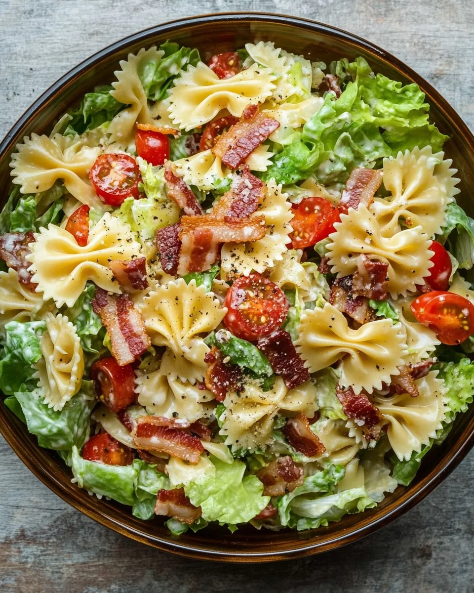 BLT Pasta Salad recipe