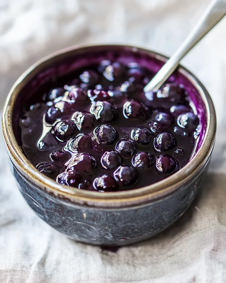Blueberry Pie Filling