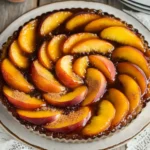 Bourbon Peach Upside-Down Cake