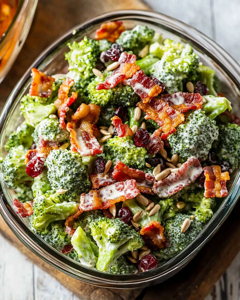 Broccoli Salad with Bacon Recipe