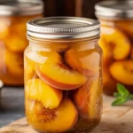 Canning Peaches in Light Syrup