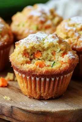 Carrot Cake Zucchini Muffins
