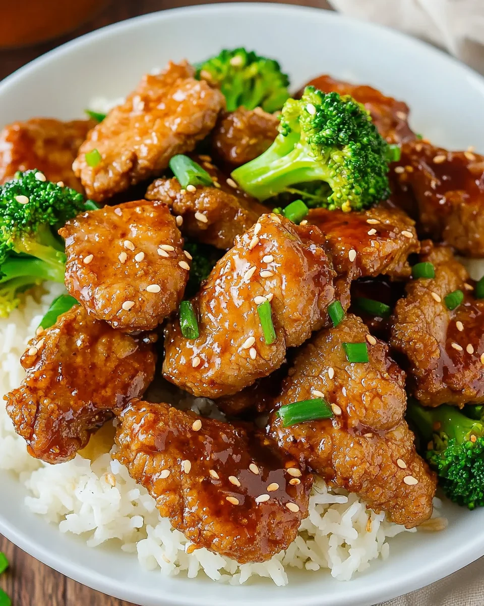 Chinese Beef and Broccoli