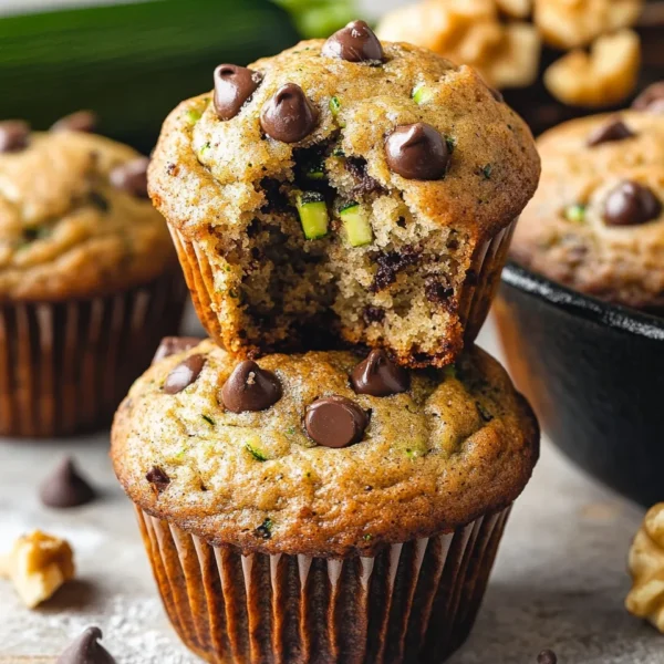 Chocolate Chip Zucchini Muffins