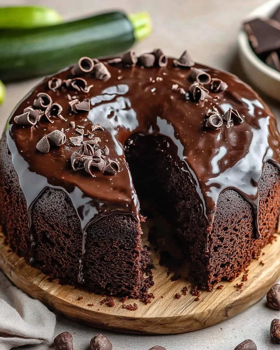 Chocolate Lover's Zucchini Cake