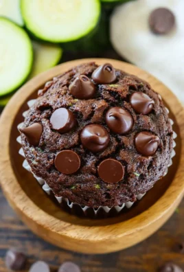 Chocolate Zucchini Muffins