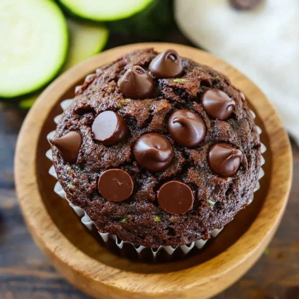Chocolate Zucchini Muffins