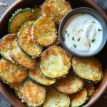 Crispy Baked Zucchini Chips