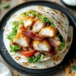Crispy Chicken Bacon Ranch Wrap