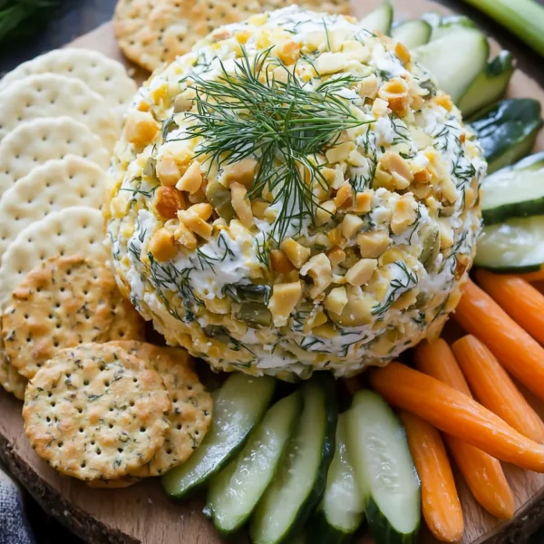 Dill Pickle Cheese Ball Recipe