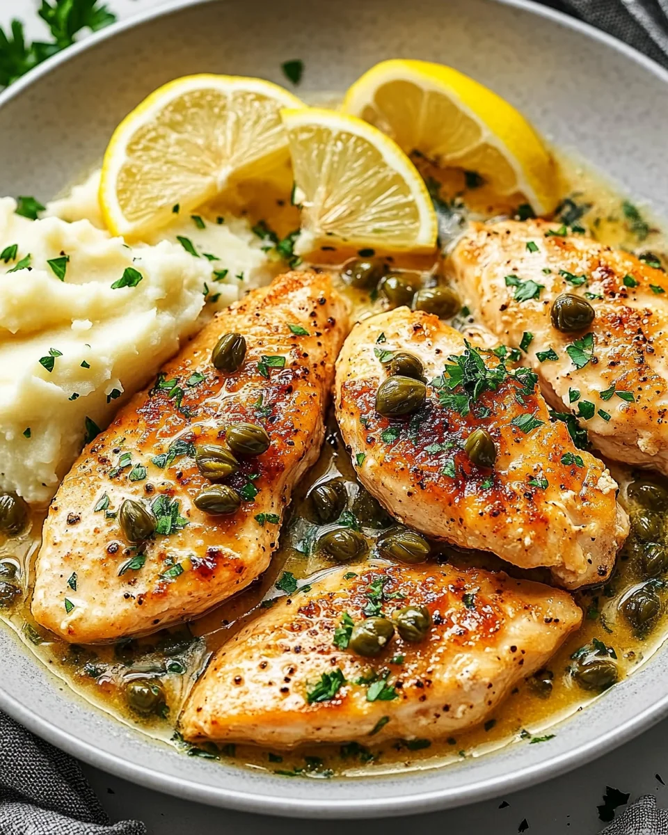Easy Chicken Piccata