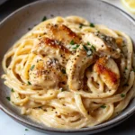 Easy Garlic Chicken Pasta