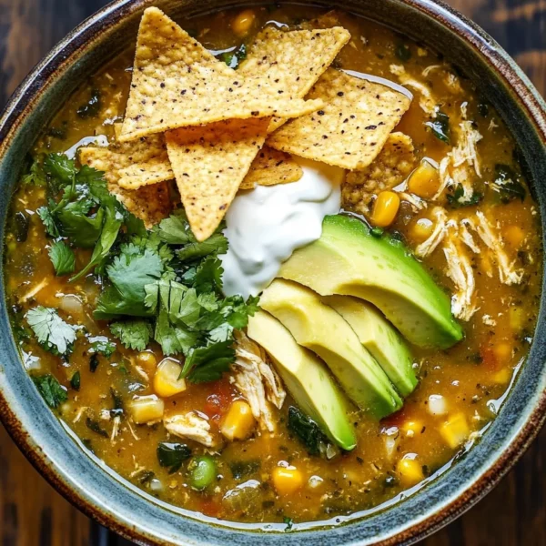 Easy Green Chicken Chili