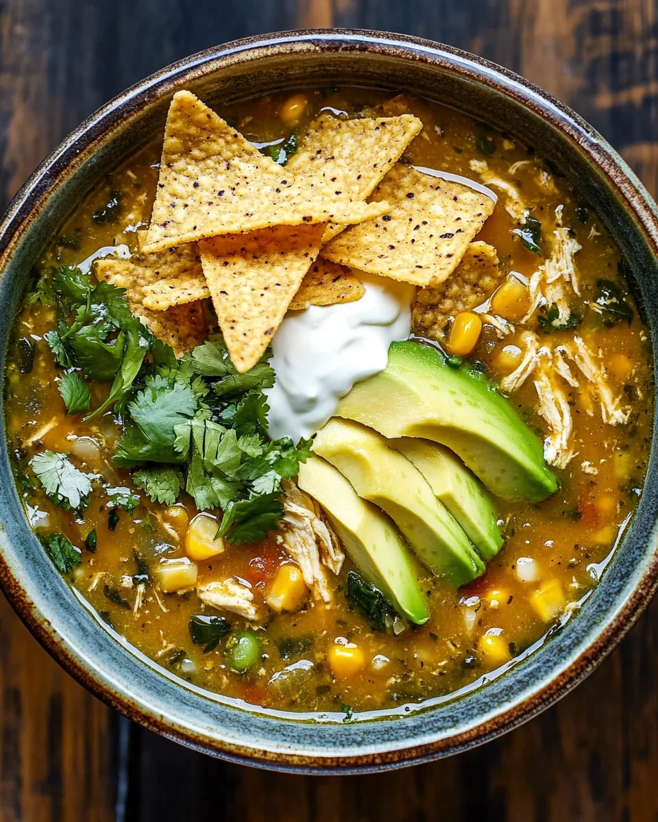 Easy Green Chicken Chili