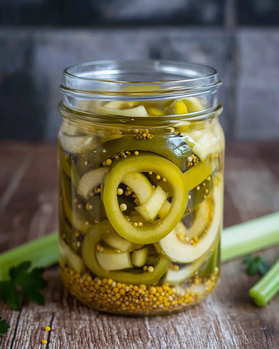 Easy Pickled Banana Peppers