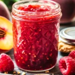 Easy Raspberry Peach Jam