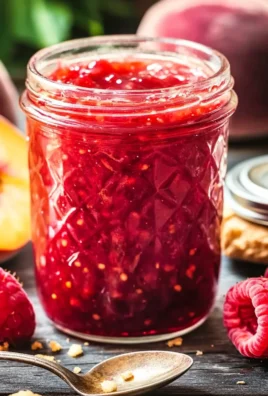 Easy Raspberry Peach Jam