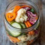 Easy Refrigerator Pickled Vegetables Recipe - Quick & Tangy!