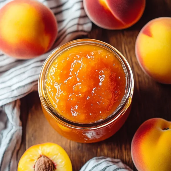 French Peach Jam Recipe