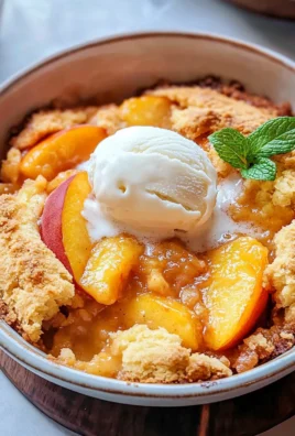 Fresh Peach Cobbler