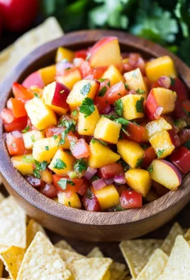 Fresh Peach Salsa