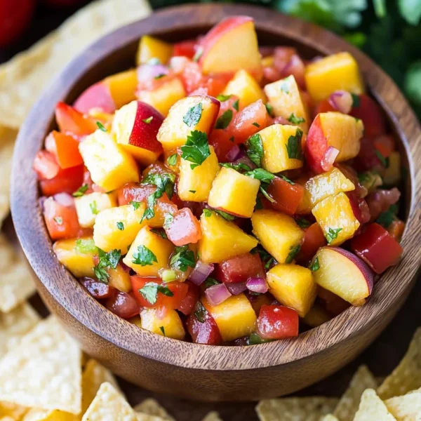 Fresh Peach Salsa