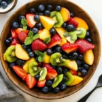 Fruit Salad with Honey Lime Dressing