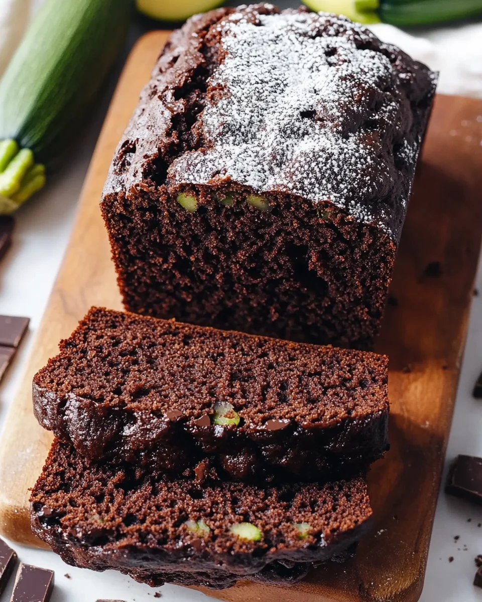 Gluten-Free Chocolate Zucchini Bread