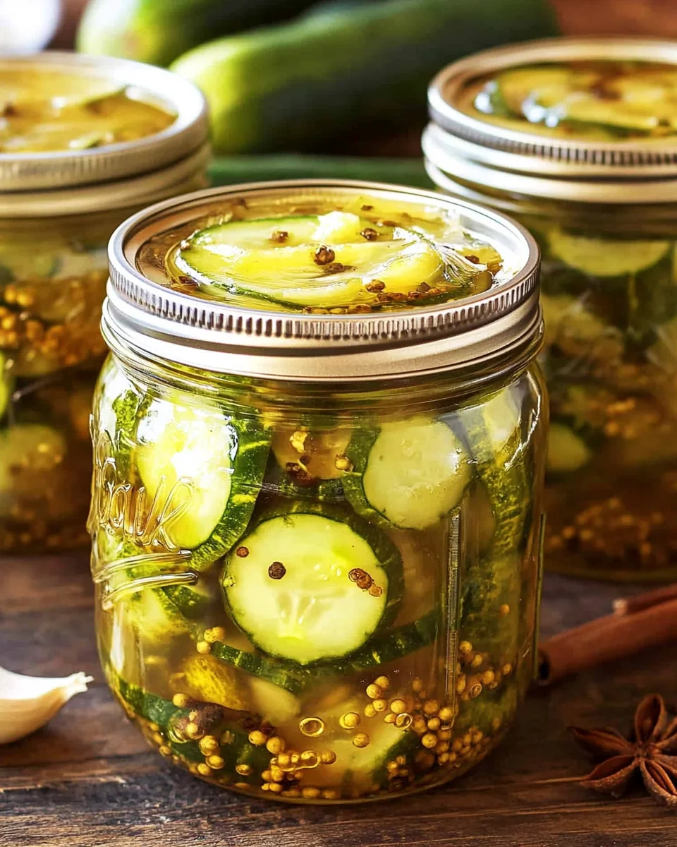 Granny's Bread and Butter Pickles Recipe